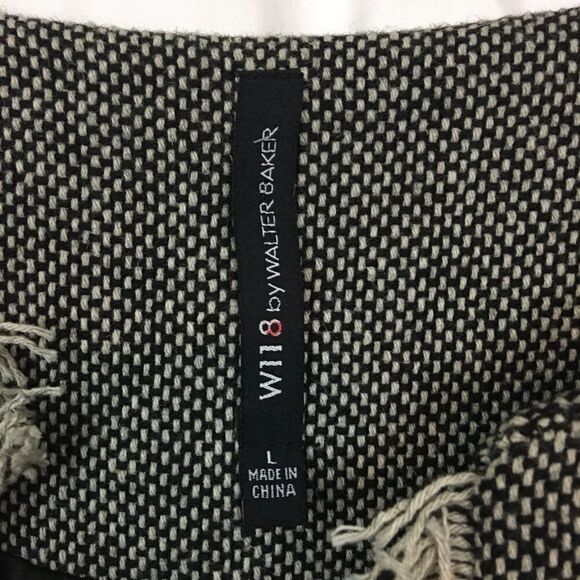 W118 by Walter Baker Elizabeth Open Blazer Jacket Size Large - Picture 3 of 6